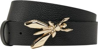Patrizia Pepe Cintura in Pelle Cw 0471-L001 - Dames - Riemen - Zwart - S - Leer - Accessoires