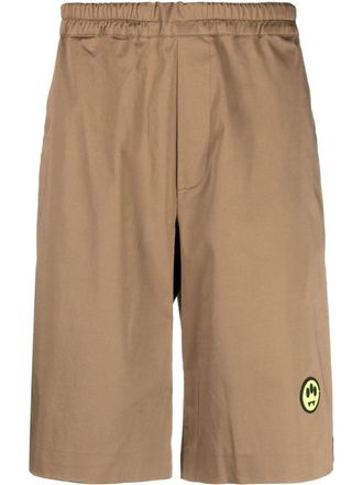 Barrow Trainingsshorts met logoprint - Bruin