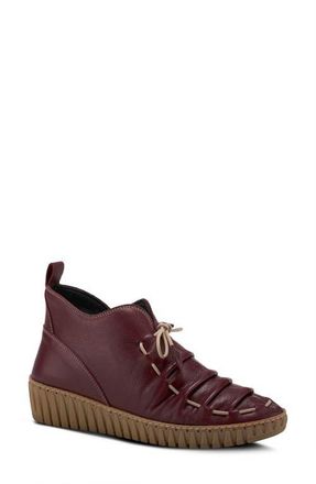 Spring Step Nespea Desert Bootie in Bordeaux at Nordstrom, Size 10.5-11Us