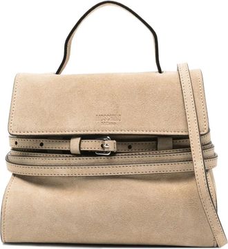 Moschino Borsa tote Tie Me - Toni neutri