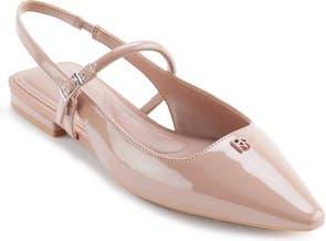 DKNY Cairo Slingback Flat in Blush at Nordstrom Rack, Size 5.5