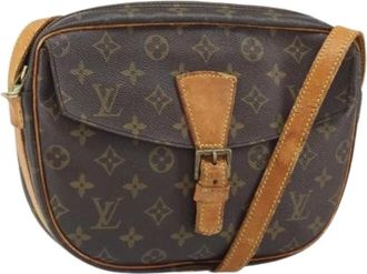 Louis Vuitton Pre-owned Cross Body Bags, female, Brown, Size: ONE SIZE Pre-owned Canvas Cross Body Bag