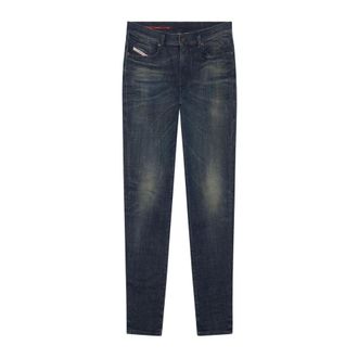 Diesel Heren, Jeans, Blauw, Maat: W29 L32 Katoen