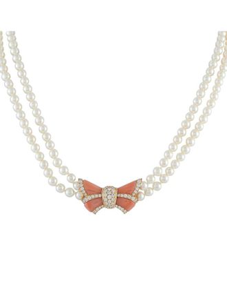 Van Cleef & Arpels 18K Gemstone Necklace (Authentic Pre-Loved)