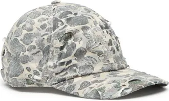 Diesel C-Steven camouflage-pattern cap - men - Polyamide/Cotton - 2 - Green