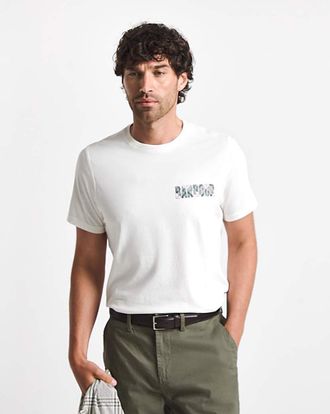 Barbour Birdsall Graphic T-Shirt - White