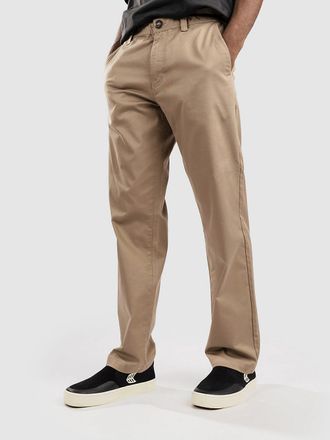 Volcom Frickin Regular Stretch Broek bruin
