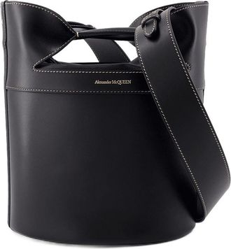 Alexander McQueen The Bucket Bow Crossbody