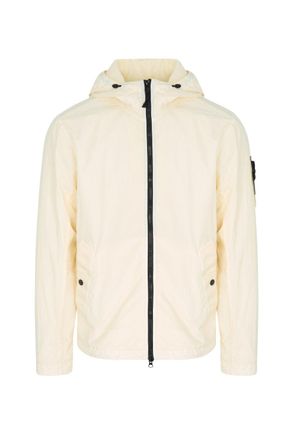 Stone Island HOODED 4100001 JACKET Size: XX, colour: IVORY