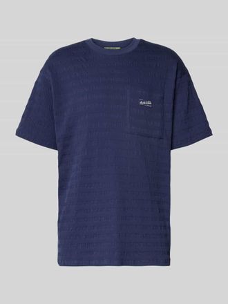 Scotch & Soda T-Shirt mit Brusttasche in Rauchblau, Gr&ouml;&szlig;e XL