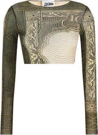 Jean Paul Gaultier Polyamide Long Sleeve Womens T-Shirt