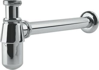 Clou InBe bekersifon voor flush 6 Chroom