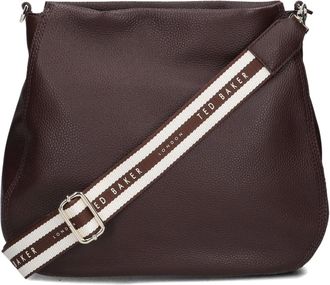 Ted Baker Tassen, Dames, Bruin, ONE Size, Leer, Bruine leren handtas Willda Charm