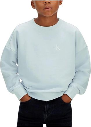 Calvin Klein Oversized Sweatshirt - male - Calvin Klein - Kids Sweatshirts - Blue - 6 Y - Kids