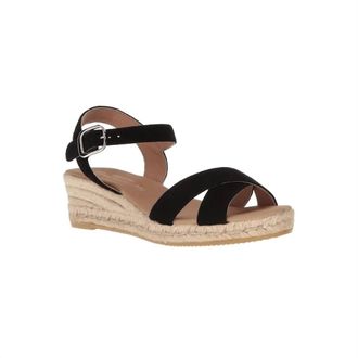 Eric Michael Womens Ashley Wedge In Black