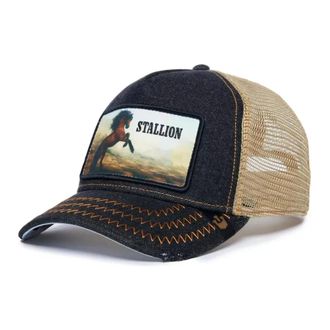 Goorin Brothers Nat Cowgirl Trucker Cap - Heren - Petten - Zwart - ONE Size - Accessoires