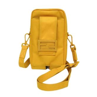 Fendi Pre-owned Phone pouch 7As056 - unisex - Fendi Vintage - Vintage Cross Body Bags - Yellow - ONE SIZE - Pre-owned