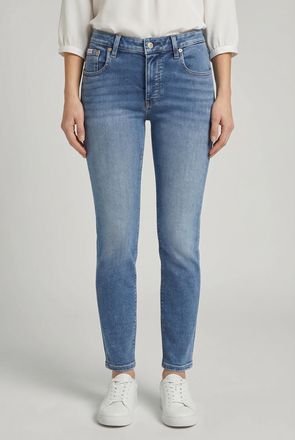 Calvin Klein Jeans Skinny-fit-Jeans CALVIN KLEIN JEANS MID RISE SKINNY, Damen, Gr. 29, L&auml;nge 32, vintage avenue, Denim/Jeans, Obermaterial: 80% Baumwolle, 12% Polyester,