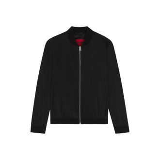 HUGO BOSS Hugo Evalom effen overshirt voor heren (Zwart)