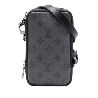 Louis Vuitton Pre-owned Double Phone Pouch - unisex - Pre-owned - Zwart - Maat: ONE Size