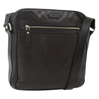Gucci Pre-owned Cross Body Bags, female, Black, Size: ONE SIZE Pre-owned Shoulder Bag