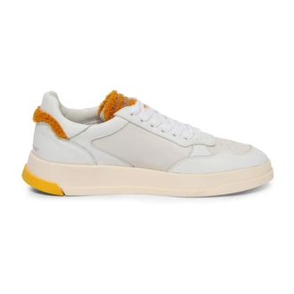 Ghoud Sneakers, male, White, 7 UK, Low Leather Trainers