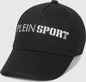 Plein Sport Cappello in cotone con logo stampato