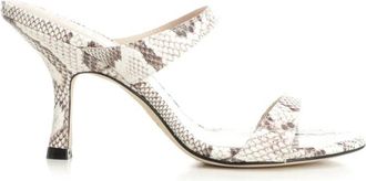 Stuart Weitzman Schoenen, Dames, Veelkleurig, 38 1/2 EU, Leer, Nudist Slide 85