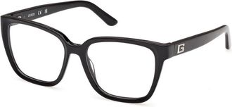Guess Occhiali da vista - Dames - Brillen - Zwart - 53 MM - Accessoires