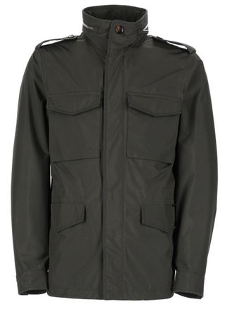 Moorer Denver-Stp High Collar Multi Pockets Jacket