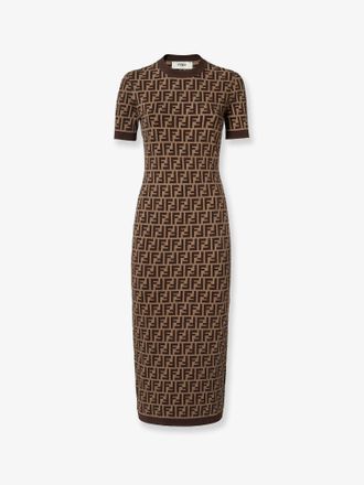 Fendi Vestito FF in misto cotone - FENDI - gender_Woman