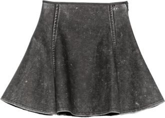 Diesel Black Above Knee Skirt