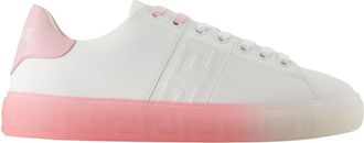 Versace Free Bio Sneakers - Versace - Leather - White