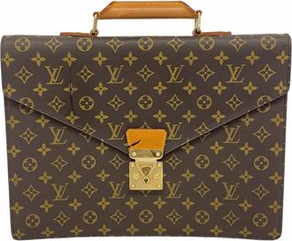 Louis Vuitton Brown Briefcase (Pre-Owned)