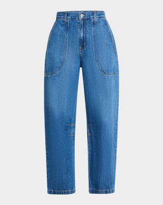 TWP Jetties Barrel-Leg Jeans
