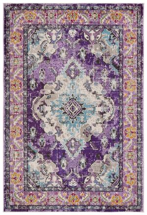 Safavieh Alfombra violeta/azul claro 235 x 335 cm