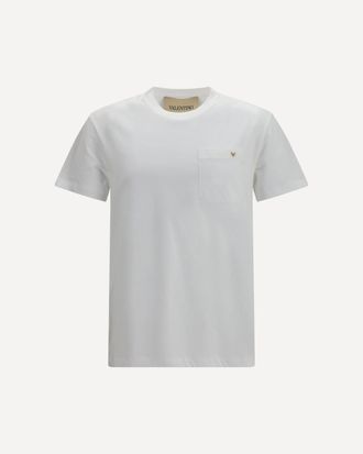 Valentino Cotton VLogo T-shirt Male XL