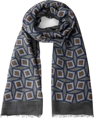 Altea Sciarpa in misto lana - - Accessories - Uomo - Grigio - ONE SIZE