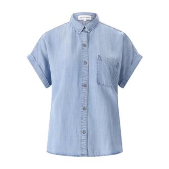 Bella Dahl Denim Shirts, female, Blue, Size: S Denim Shirts