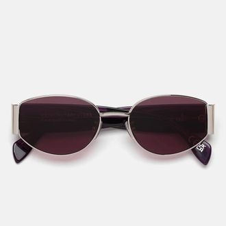 Retro Superfuture Sunglasses X Melanzana Sxx Purple/Purple Gradient Unisex
