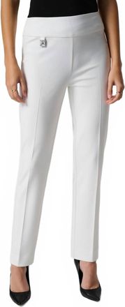 Joseph Ribkoff Classic Tailored Slim Pant In Vanilla