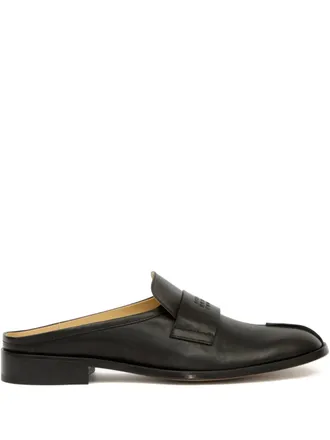 Maison Margiela loafer-style mules - men - Calf Leather/Calf Leather/Calf Leather - 44.5 - Black