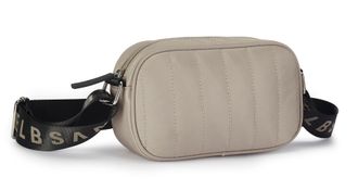 Elbsand Umh&auml;ngetasche ELBSAND Minibag, Damen, Gr. B/H/T: 20,5cm x 12cm x 6cm, beige (sand), Stoff, Textil, clean, unifarben, Taschen Umh&auml;ngetasche, Handtasche