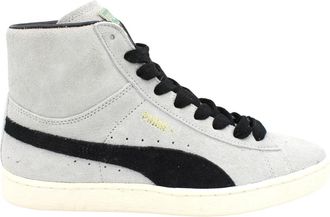 Puma Suede Mid Gum Sole Veterschoen - Heren - Sneakers - Grijs - 42 EU - Su&egrave;de - Schoenen