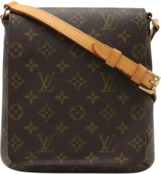Louis Vuitton Pre-owned Monogram Schoudertas - Dames - Vintage Schoudertas - Bruin - ONE Size - Vintage