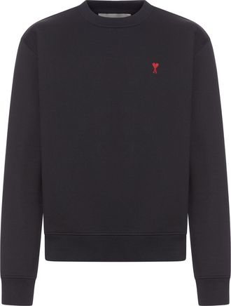 Ami CREW NECK SWEATSHIRT AMI DE COEUR - Ami Paris - Man