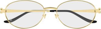 Cartier Brillen - Dames - Brillen - Geel - 52 MM - Accessoires