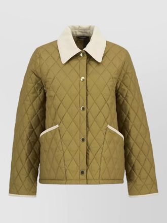 Barbour liddesdale quilted jacket corduroy collar hardware