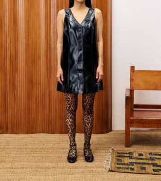 FRNCH Millet Sleeveless Mini Dress In Black