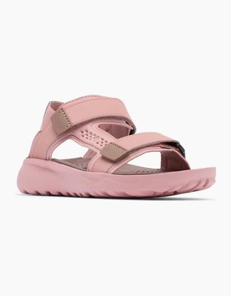 Columbia Womens Columbia Peakfreak Roam Sandal Polyester Womens Eraser Pink/Mocha Sandals - Size: 7